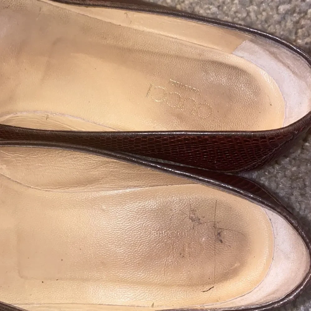 Gucci lizard loafers - Picture 2 of 5